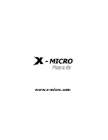 Preview for 27 page of X-Micro XMP3G-F2G User Manual