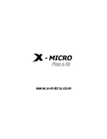 Предварительный просмотр 29 страницы X-Micro XMP3X-F512 User Manual