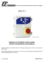 X-POWER MULTI 1 Instruction And Installation Manual preview
