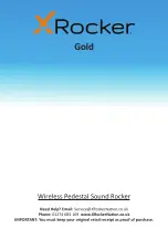X Rocker Gold Manual preview