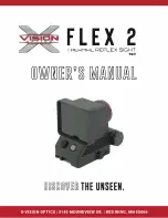 X-Vision Optics Flex 2 Owner'S Manual preview