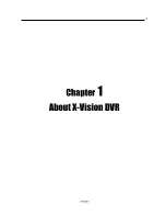 Предварительный просмотр 2 страницы X-Vision Digital Video Recorder User Manual