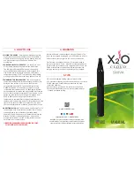 X2O Vapes Shiva Manual preview