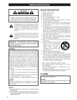 Preview for 2 page of Xantech AM/FM Radio Tuner Owner'S Manual