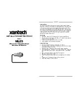 Xantech ML25 Installation Instructions preview