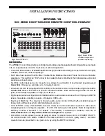Xantech ZPR68-10 Installation Instructions Manual preview