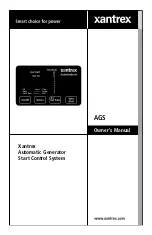 Preview for 1 page of Xantrex AGS Owner'S Manual