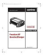 Xantrex FREEDOM HF 1000 Installation Manual preview