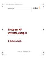 Предварительный просмотр 3 страницы Xantrex FREEDOM HF 1000 Installation Manual