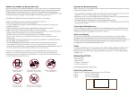 Preview for 11 page of Xaralyn 5820B Manual