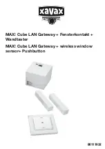 Preview for 2 page of Xavax MAX! Cube Operating Instructions Manual