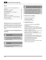 Preview for 22 page of Xavax Melissa Operating Instructions Manual