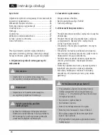 Preview for 28 page of Xavax Melissa Operating Instructions Manual