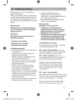 Предварительный просмотр 11 страницы Xavax Premium Operating Instructions Manual