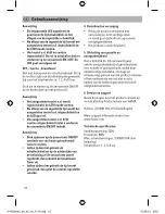 Предварительный просмотр 12 страницы Xavax Premium Operating Instructions Manual