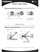 Preview for 2 page of Xavix PowerBoxing Quick Setup Manual