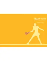 Xavix Tennis User Manual preview