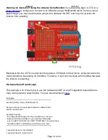 Preview for 14 page of XBee Shield Hook-Up Manual