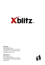 Предварительный просмотр 16 страницы Xblitz G250 User Manual