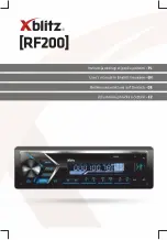 Предварительный просмотр 1 страницы Xblitz RF200 User Manual