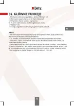 Предварительный просмотр 5 страницы Xblitz RF200 User Manual