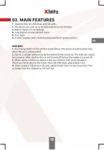 Предварительный просмотр 19 страницы Xblitz RF200 User Manual