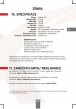 Предварительный просмотр 57 страницы Xblitz RF200 User Manual