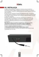 Предварительный просмотр 10 страницы Xblitz RF400 CAM User Manual