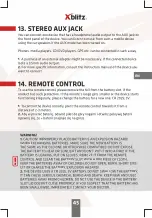 Предварительный просмотр 45 страницы Xblitz RF400 CAM User Manual