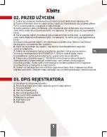 Preview for 5 page of Xblitz S4 User Manual