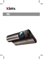 Preview for 1 page of Xblitz X6 User Manual