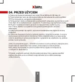 Preview for 7 page of Xblitz Z3 User Manual