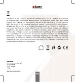 Preview for 14 page of Xblitz Z3 User Manual