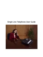 Предварительный просмотр 1 страницы Xblue Networks Single Line User Manual