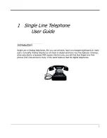 Предварительный просмотр 6 страницы Xblue Networks Single Line User Manual