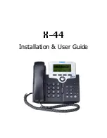 Xblue Networks X-44 Installation & User Manual preview