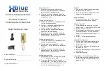 Xblue Networks X16 Quick Reference Card preview