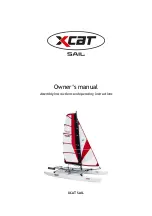 Preview for 1 page of XCAT Sail Owner'S Manual