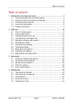 Preview for 3 page of XCAT Sail Owner'S Manual