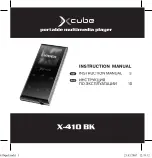 Xcube X-410 BK Instruction Manual preview