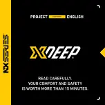 xDEEP NX Series User Manual предпросмотр