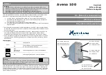 Preview for 1 page of Xenteq Avena 100 User Manual