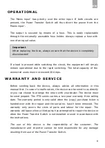 Preview for 8 page of Xenteq PTS Series User Manual