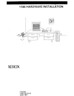 Xerox 1186 Hardware Installation preview