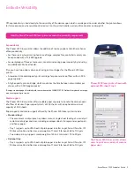 Предварительный просмотр 9 страницы Xerox 3250D - Phaser B/W Laser Printer Evaluator Manual