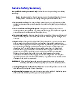 Preview for 4 page of Xerox 3400N - Phaser B/W Laser Printer Service Manual