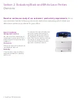 Предварительный просмотр 6 страницы Xerox 3600DN - Phaser B/W Laser Printer Evaluator Manual