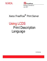 Xerox 6100BD - Phaser Color Laser Printer Software Manual preview