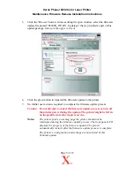 Preview for 5 page of Xerox 6200DX - Phaser Color Laser Printer Installation Instructions Manual