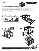 Xerox 7760DN - Phaser Color Laser Printer Instruction Sheet preview